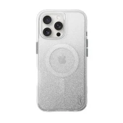 Cover Iphone 16 Pro Coehl Magnetic Charging Lumino Uniq - Sparkling Silver